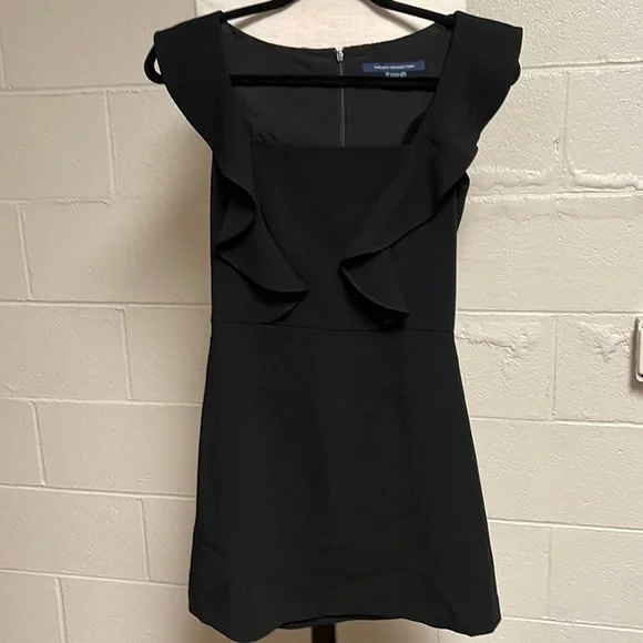 french connection little black dress York Satin Mini Dress
